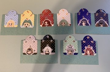 神々のマグネットしおり