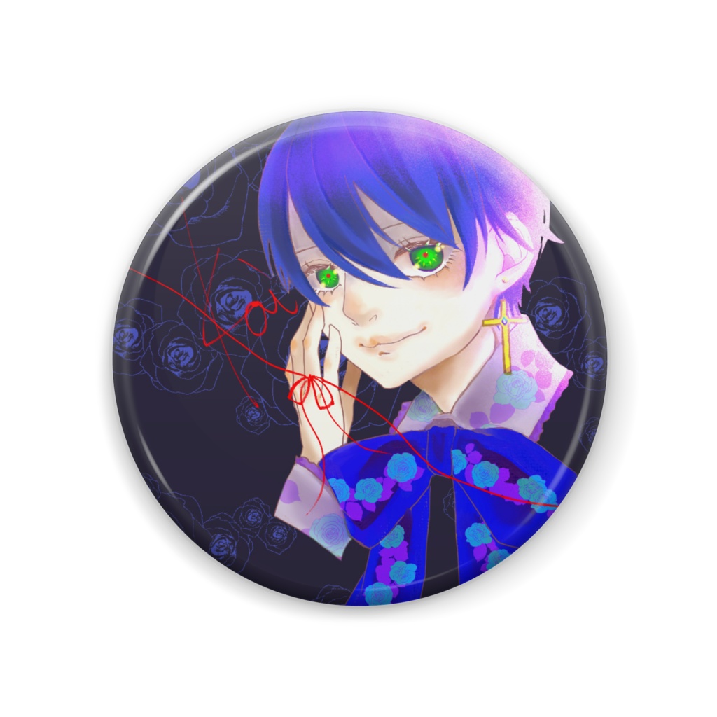 【こい】アイコン缶バッジ