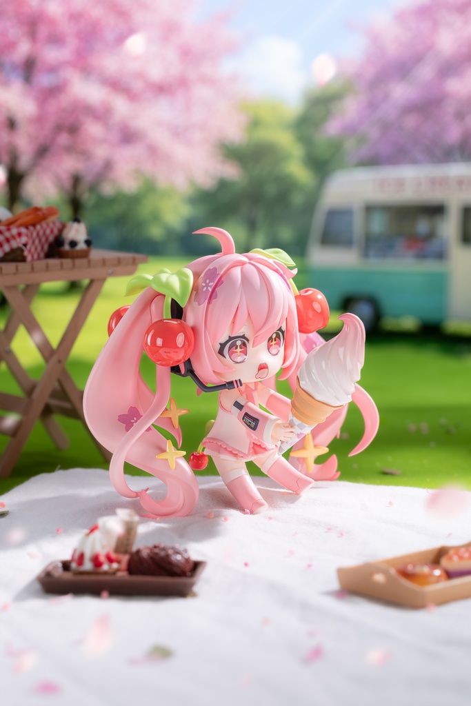 2025WF 桜ミクxひろはこ 函館ソフトクリーム.ver ガレージキット
