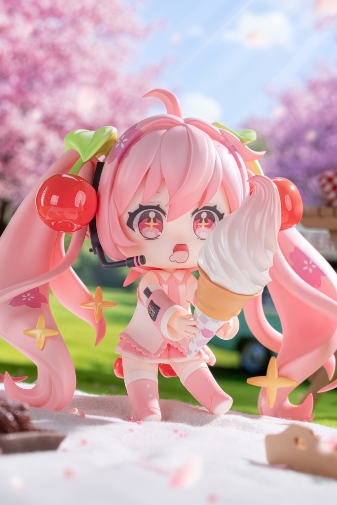 2025WF 桜ミクxひろはこ 函館ソフトクリーム.ver ガレージキット