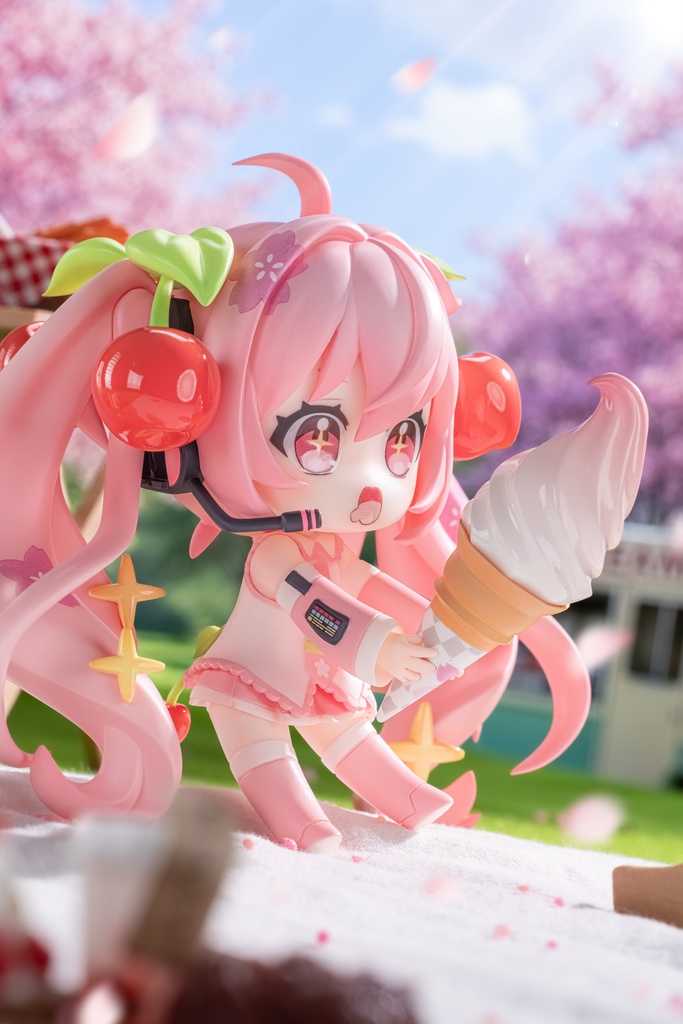 2025WF 桜ミクxひろはこ 函館ソフトクリーム.ver ガレージキット