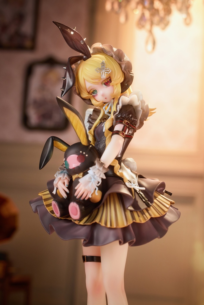 VOCALOID 鏡音リン・鏡音レン 使い魔 黒猫!使い魔 黒兎!ガレージキット