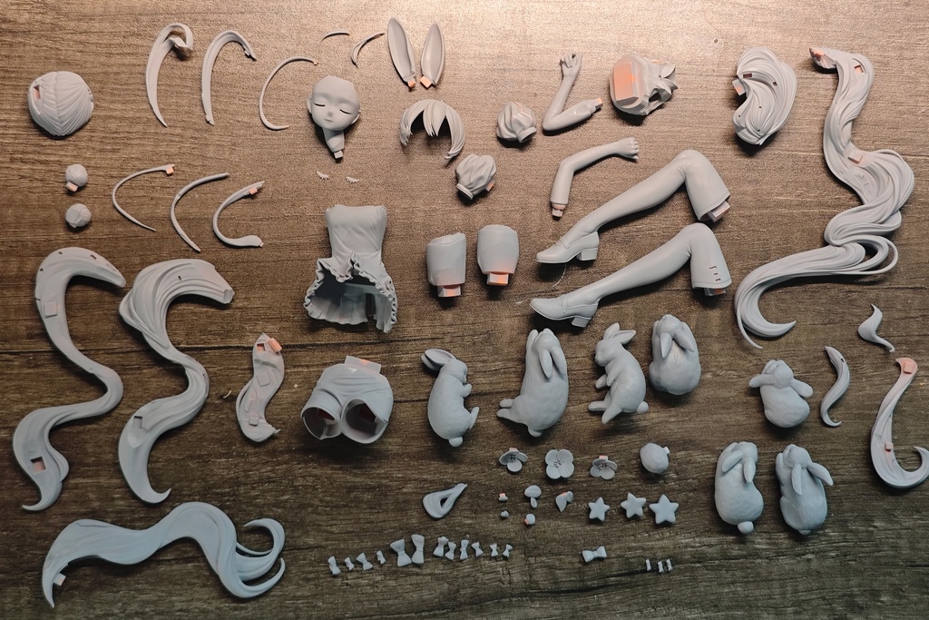 VOCALOID 眠兎 初音ミク ガレージキット