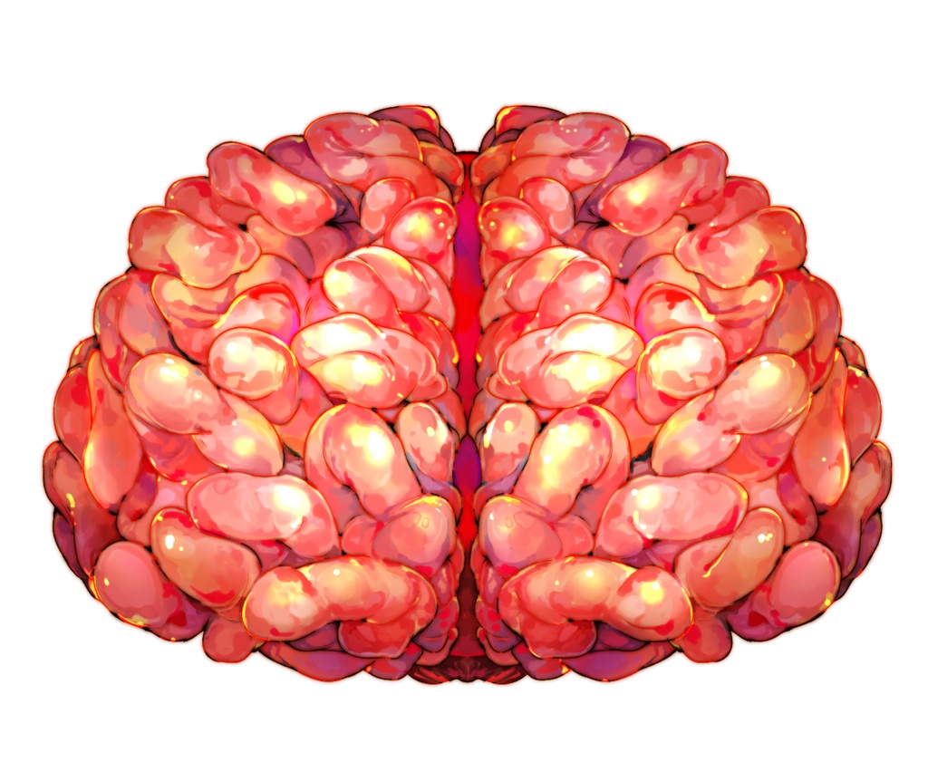 アクリルキーホルダー（脳）