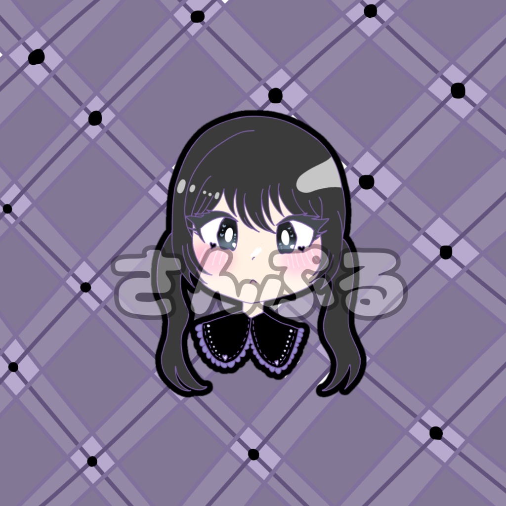 病み可愛い系統オタクちゃんあいこん