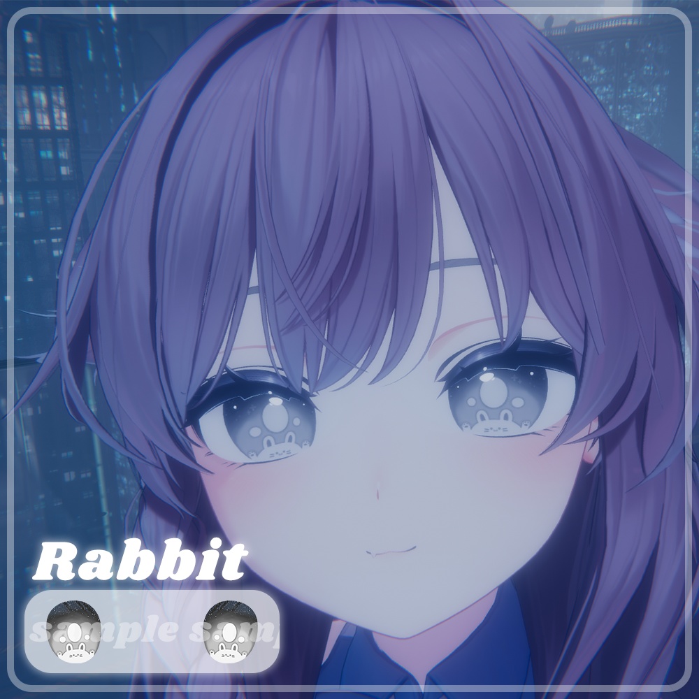 【しなの Shinano】animal eye texture + Face Blendshape