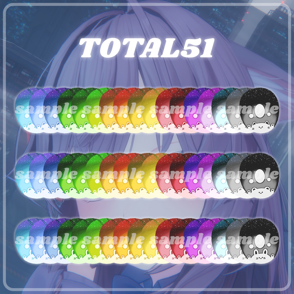 【しなの Shinano】animal eye texture + Face Blendshape