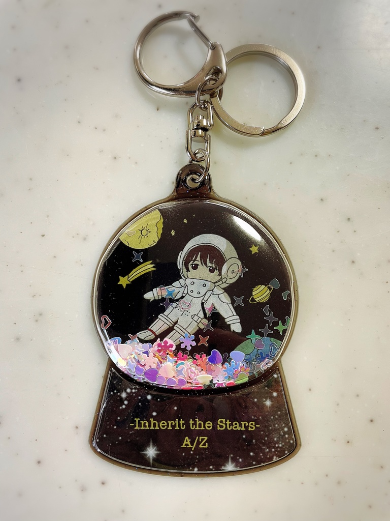 伊奈帆グリッターキーホルダー