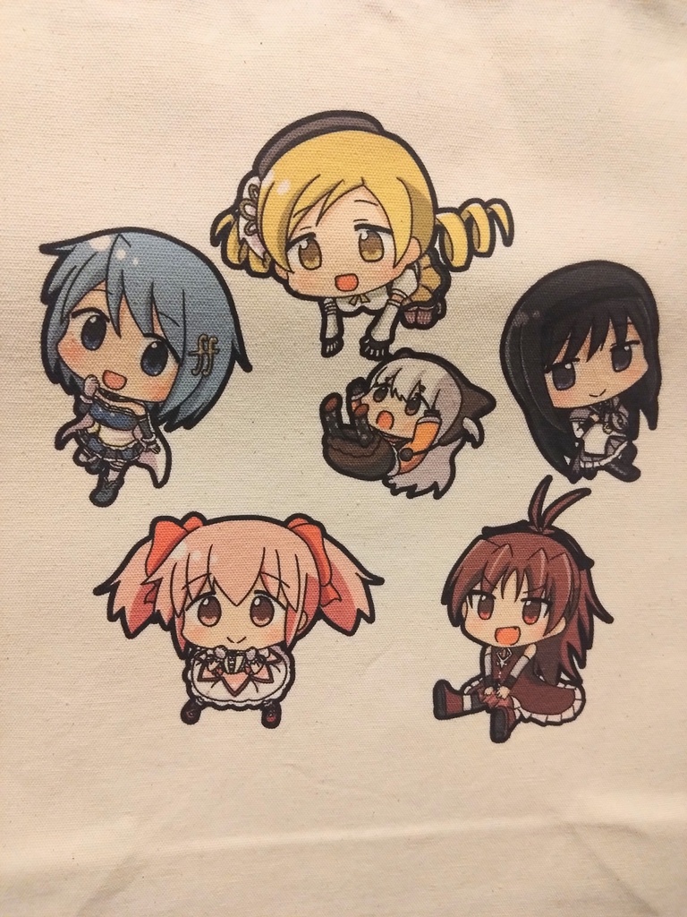 トートバッグ　デフォルメみたきはら