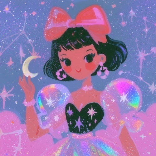 【デジタル壁紙/素材】ゆめかわ12星座ガール ＊ 蠍座 - Scorpio -