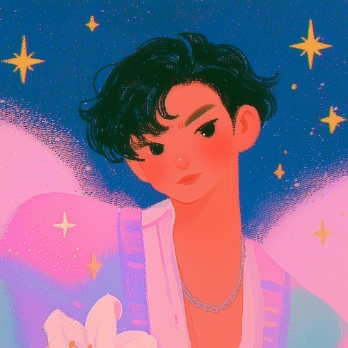 【デジタル壁紙/素材】ゆめかわ12星座ボーイ ＊ 乙女座 - Virgo -