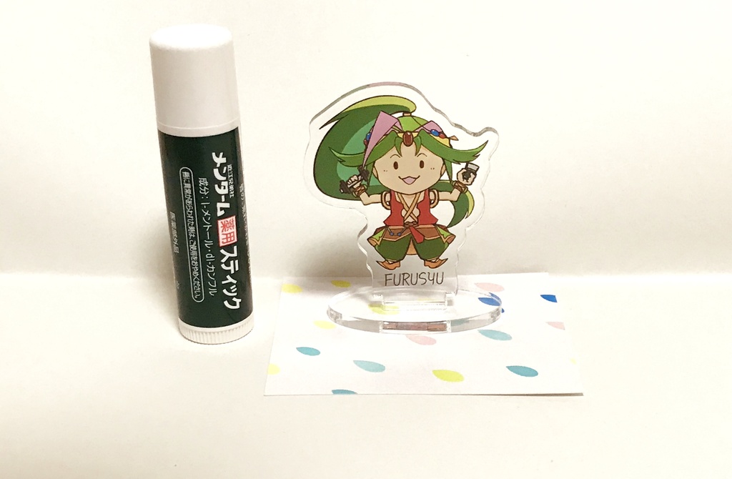 気まぐれ魔人のアクリルフィギア(緑)✿