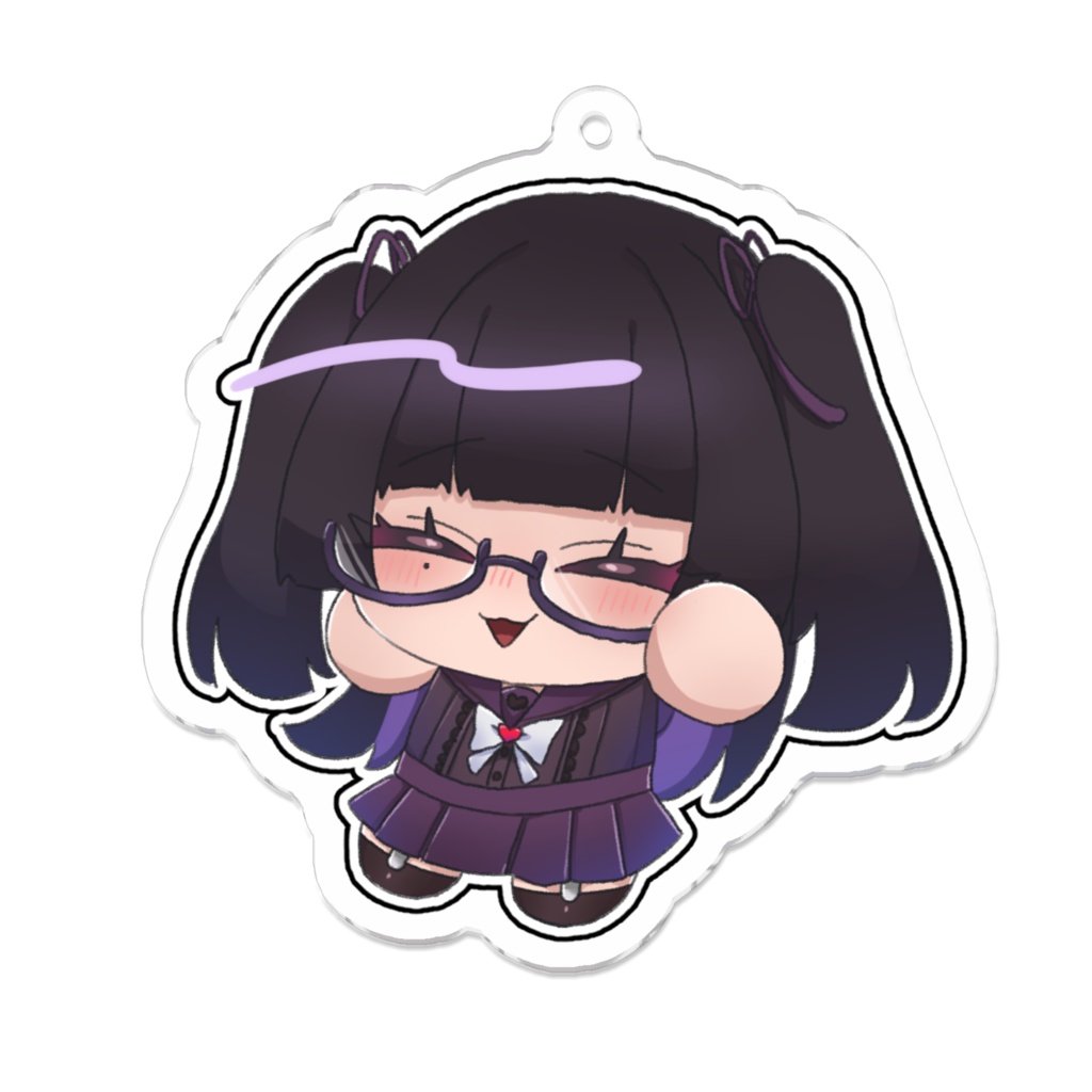 らぶびーむ!!デフォルメイラストアクリルキーホルダー