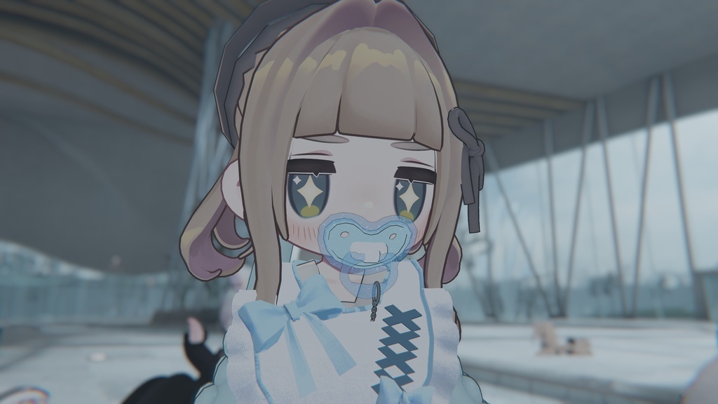 【MA対応】フリルなよだれかけ【お前が赤ちゃんになるんだよ】