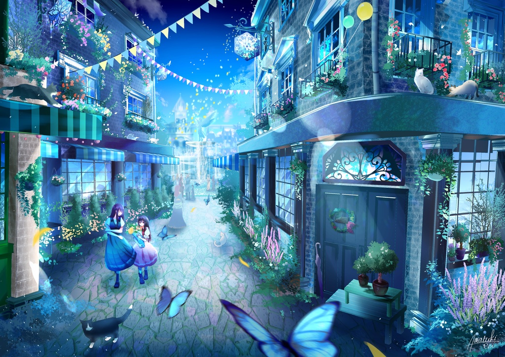 【直筆サイン入】雨月レイ画集 Mare Imbrium +ポストカード5種セット【数量限定販売】