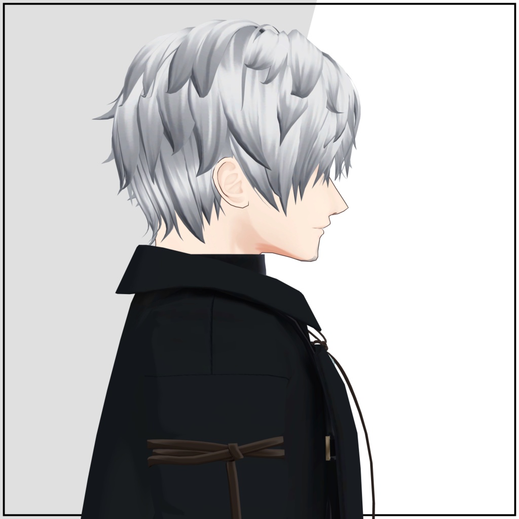 【VRChat向け】ゆるハネミディアムヘア Ver.1.10【サポート終了】