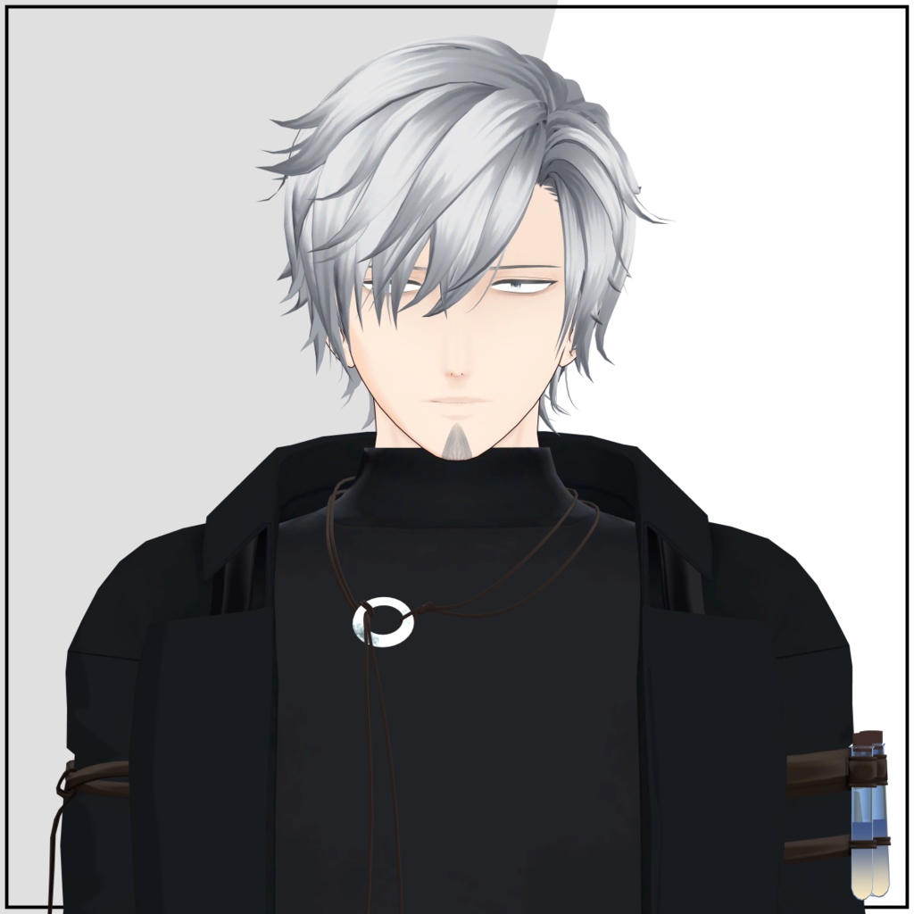 【VRChat向け】ゆるハネミディアムヘア Ver.1.10【サポート終了】