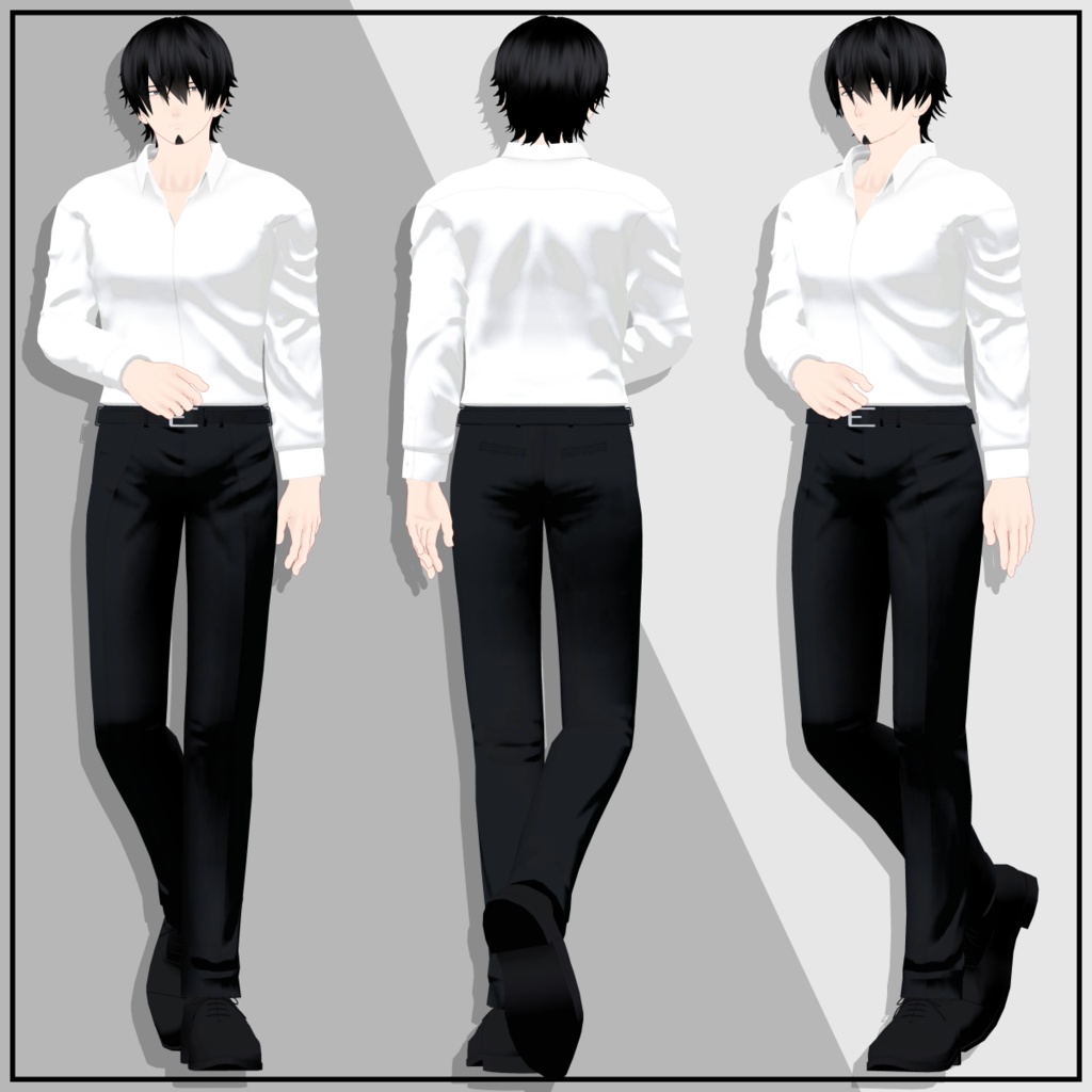 【VRChat想定アバター】直治 -Remake- ver.1.31