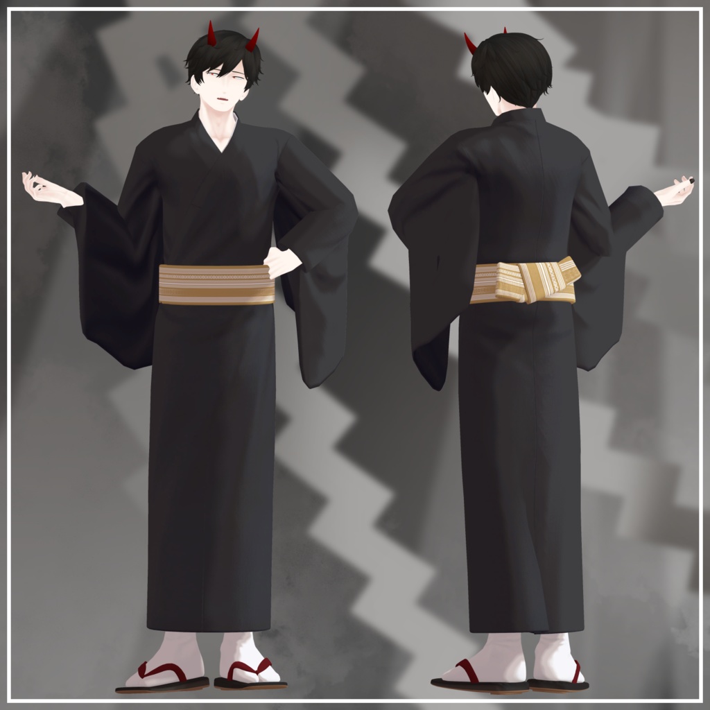 【VRChat想定アバター】梔子 ver.2.03