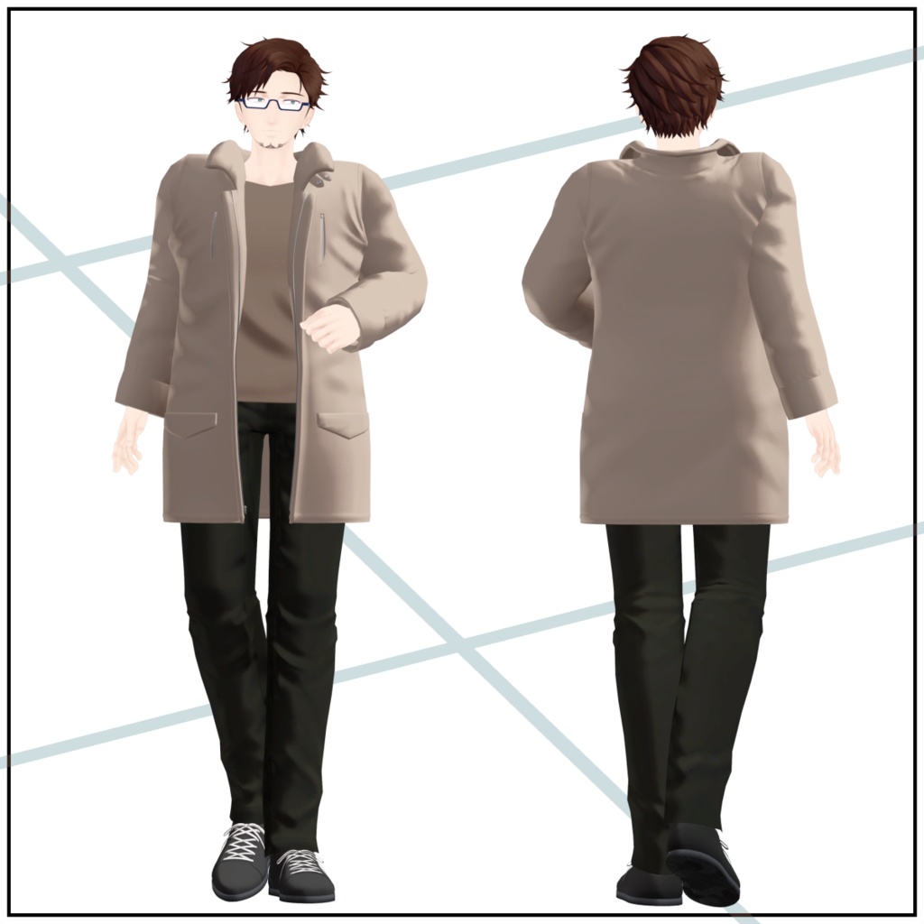 【VRChat想定アバター】アキヒロ -Akihiro- Ver.1.11【サポート終了】