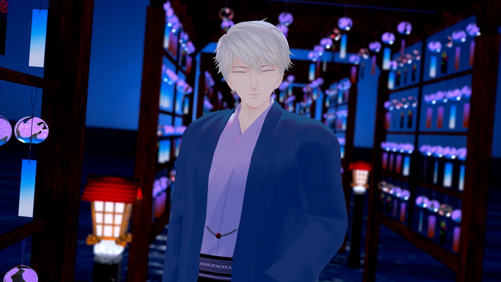 【VRChat向け】アンダルアバターヘアー1