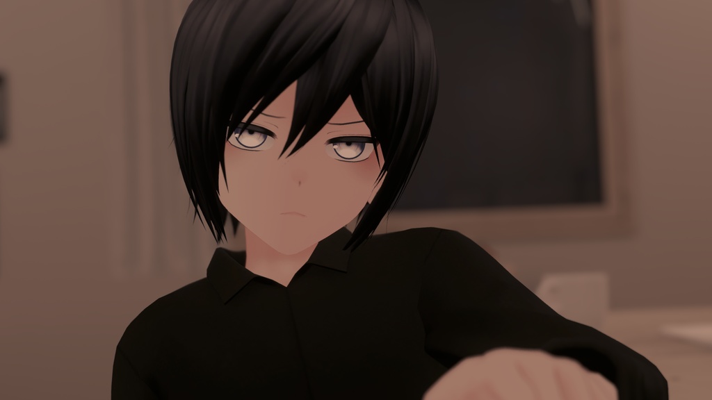 【VRChat向け】アンダルアバターヘアー1