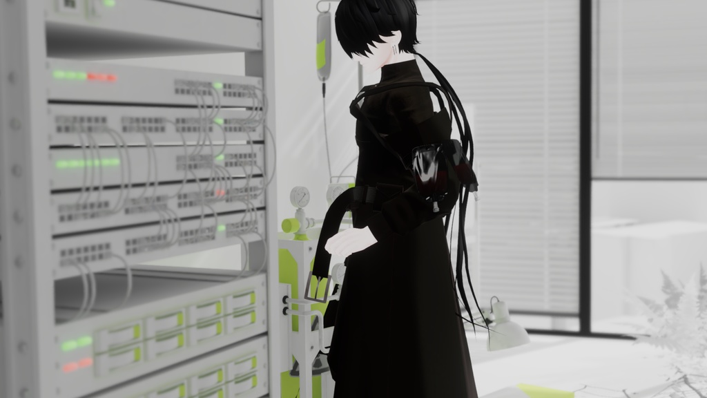 【VRChat向け】アンダルアバターヘアー 2