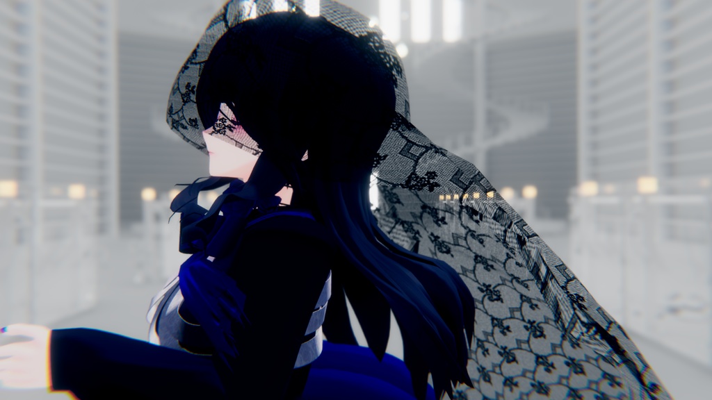 【VRChat向け】アンダルアバターヘアー 2