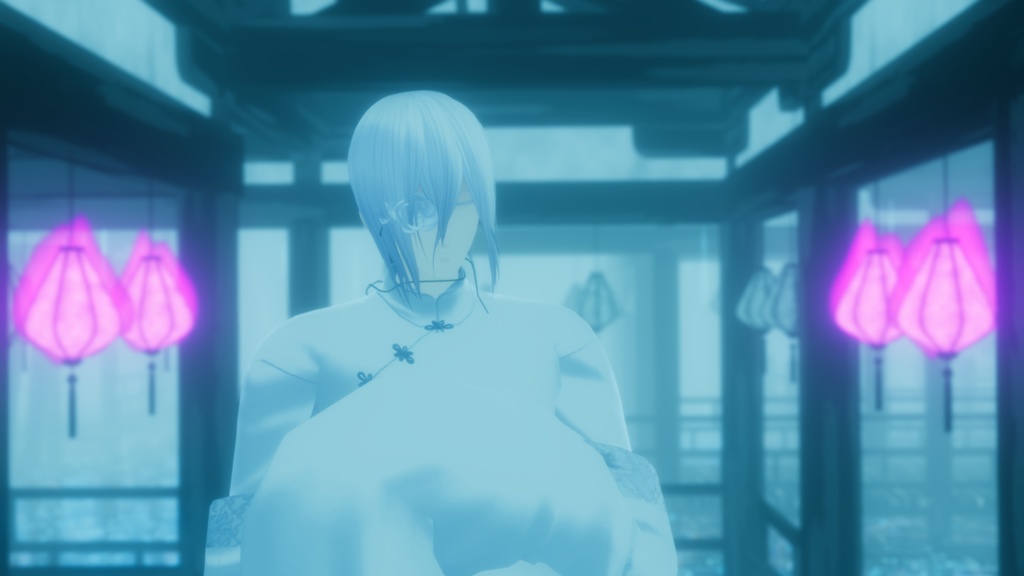 【VRChat向け】M.Cheongsam Ver.1.10