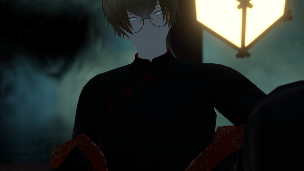 【VRChat向け】M.Cheongsam Ver.1.10