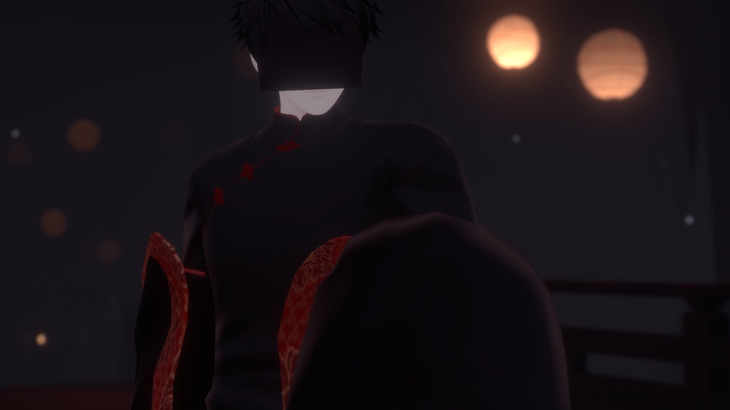 【VRChat向け】M.Cheongsam Ver.1.10