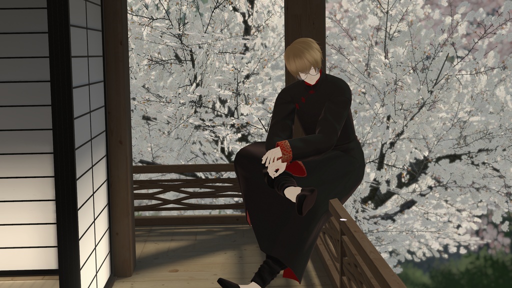 【VRChat向け】M.Cheongsam Ver.1.10