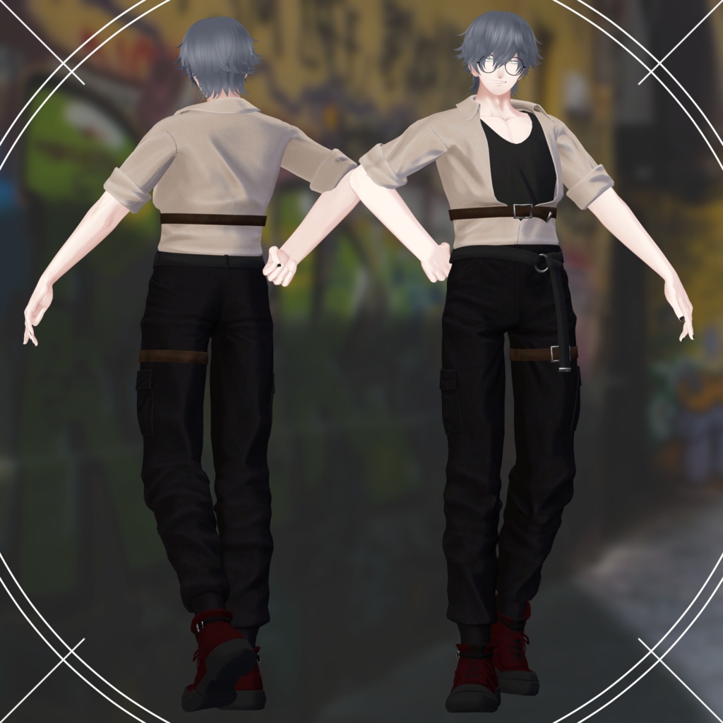 【VRChat想定アバター】スール