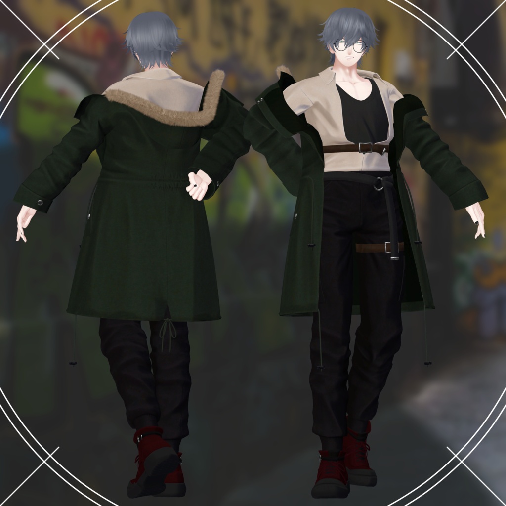 【VRChat想定アバター】スール