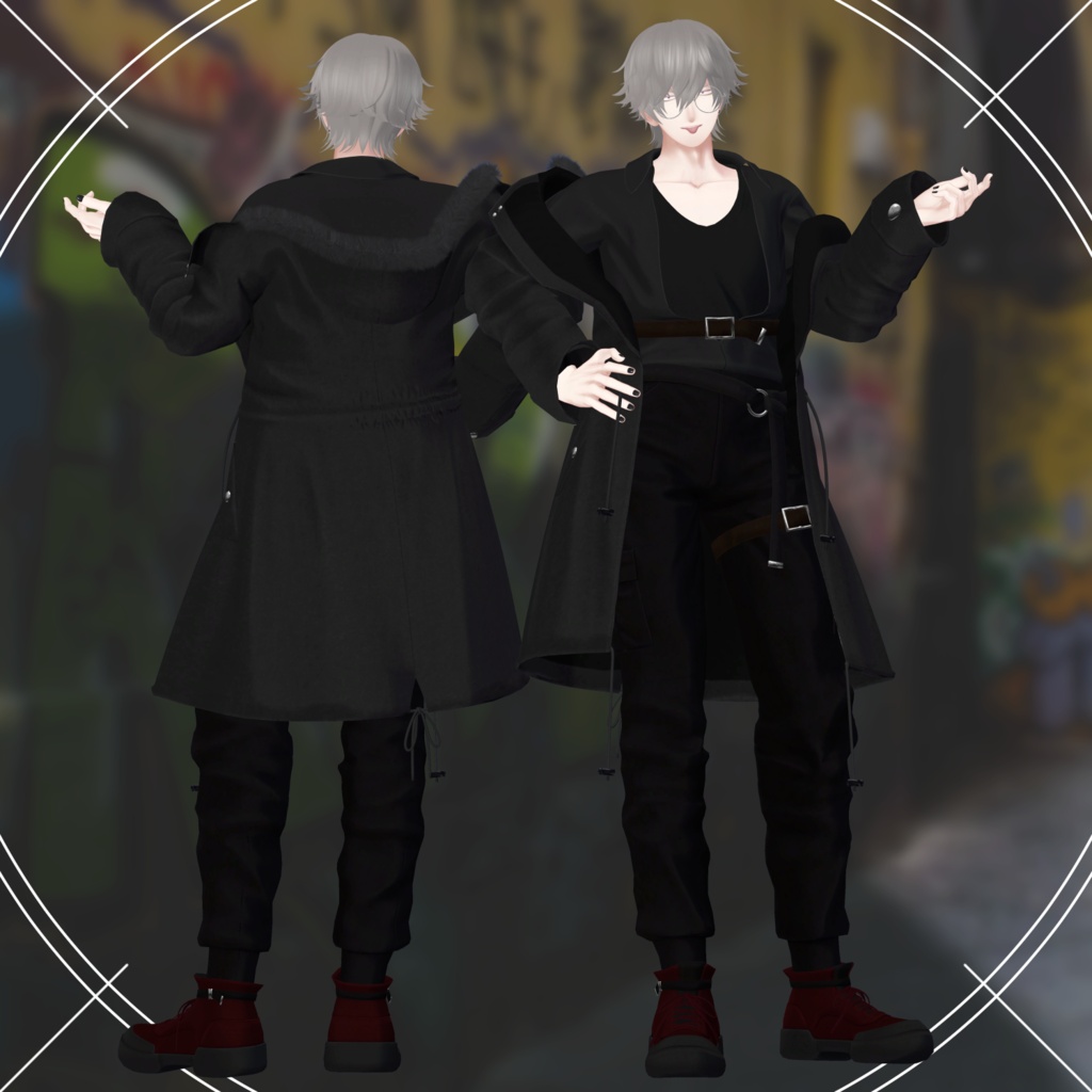 【VRChat想定アバター】スール