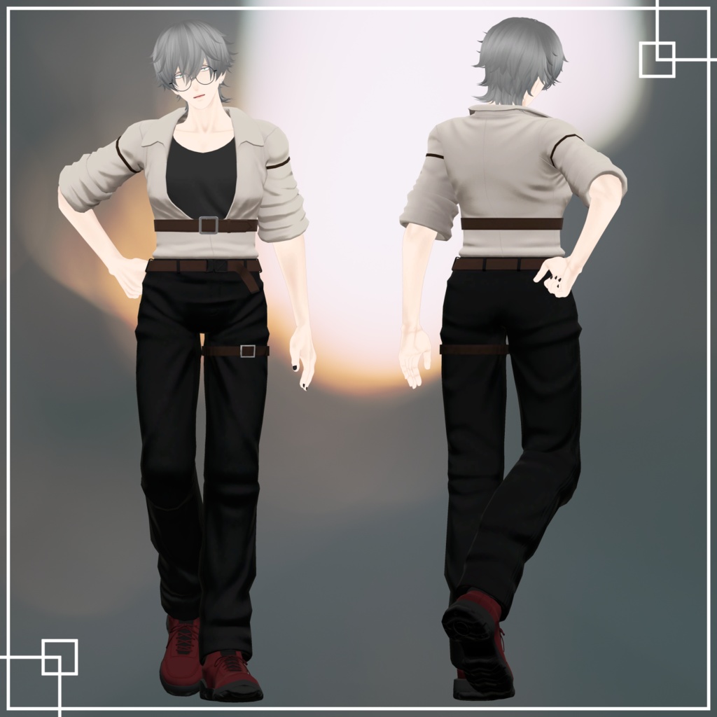 【VRChat想定アバター】スール Ver.1.07