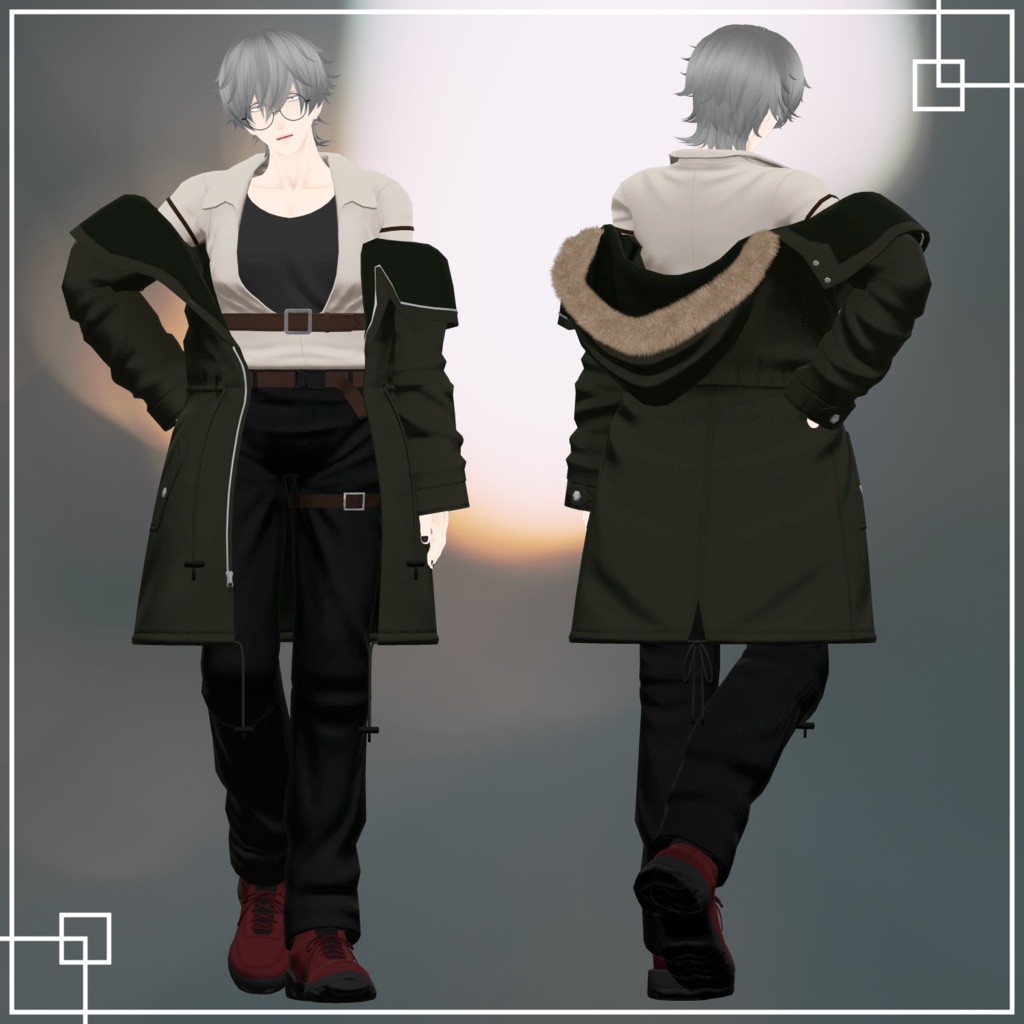 【VRChat想定アバター】スール Ver.1.07