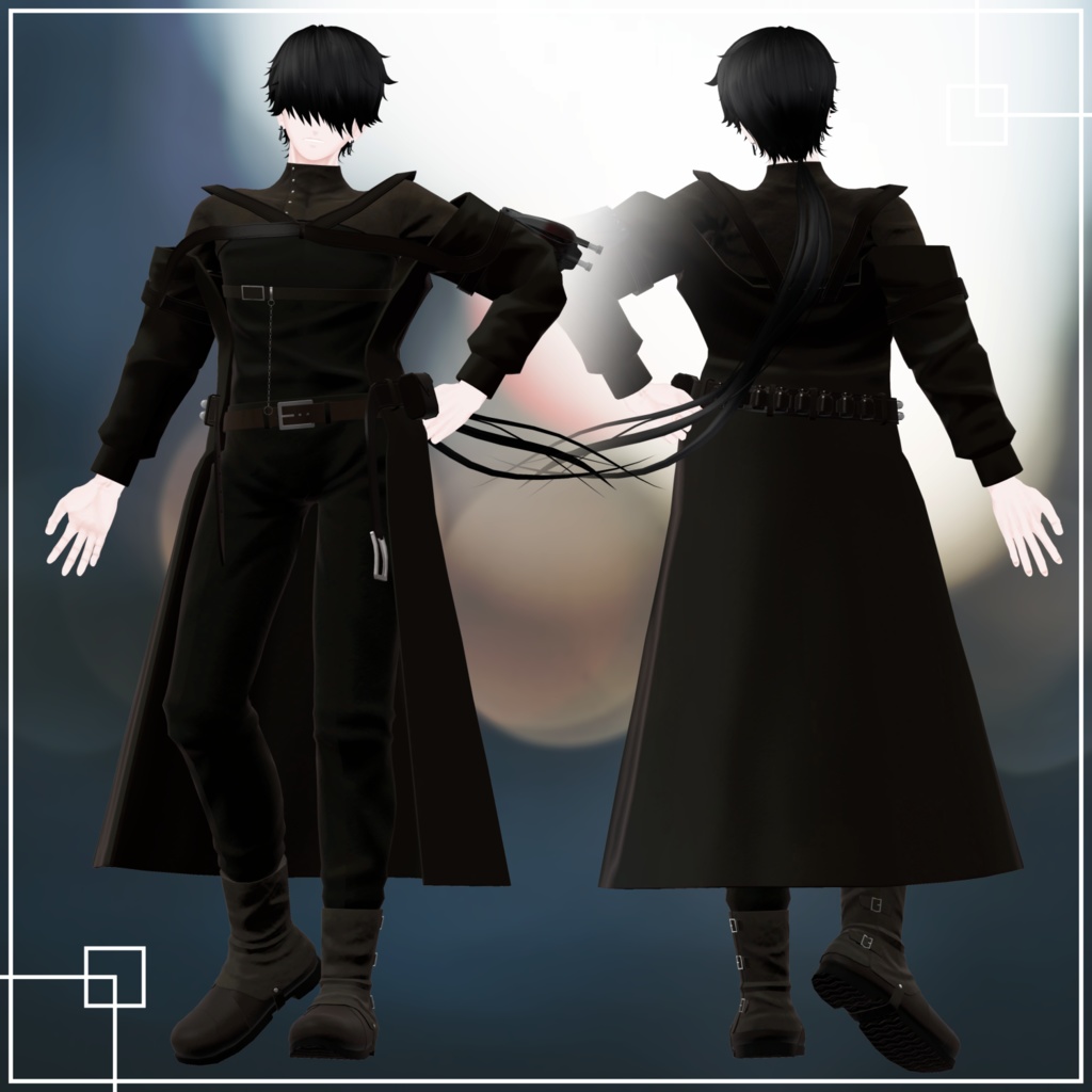 【VRChat想定アバター】フィル Ver.1.08