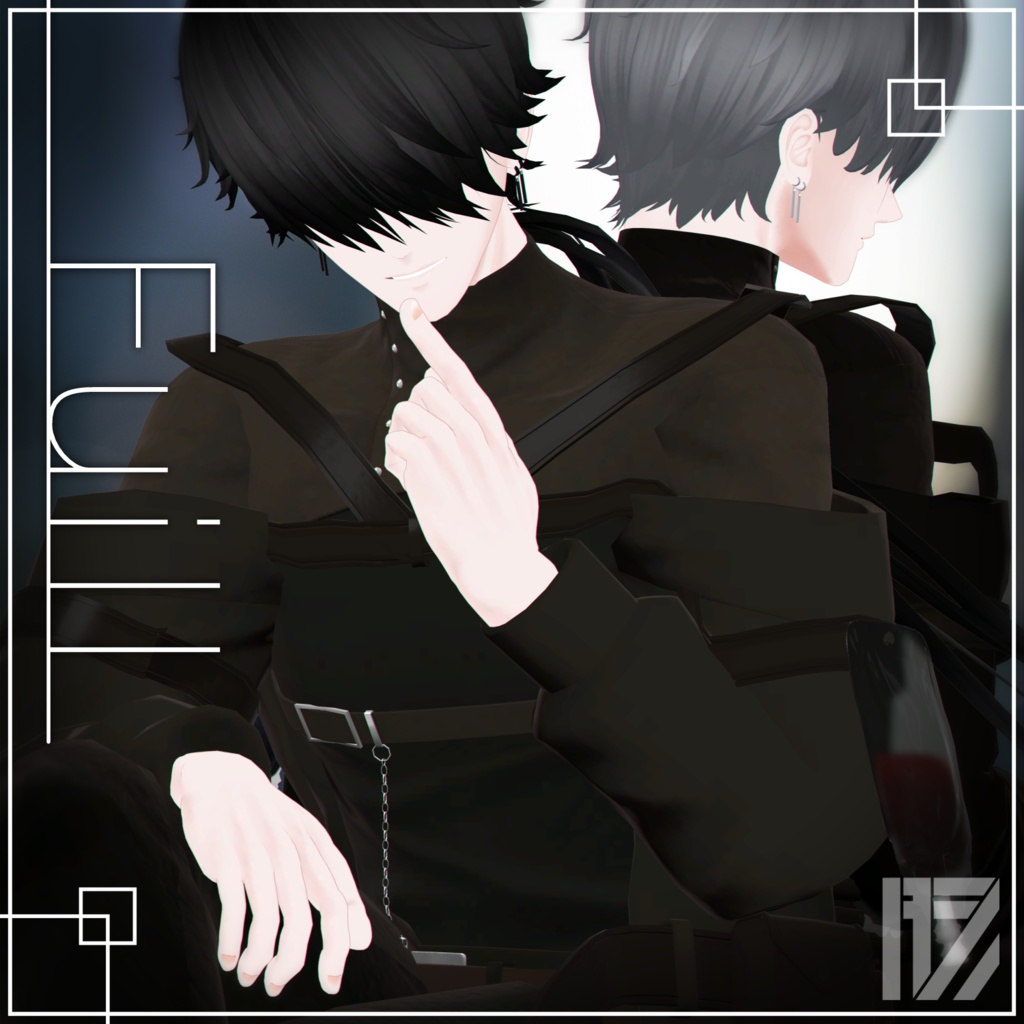 【VRChat想定アバター】フィル Ver.1.08