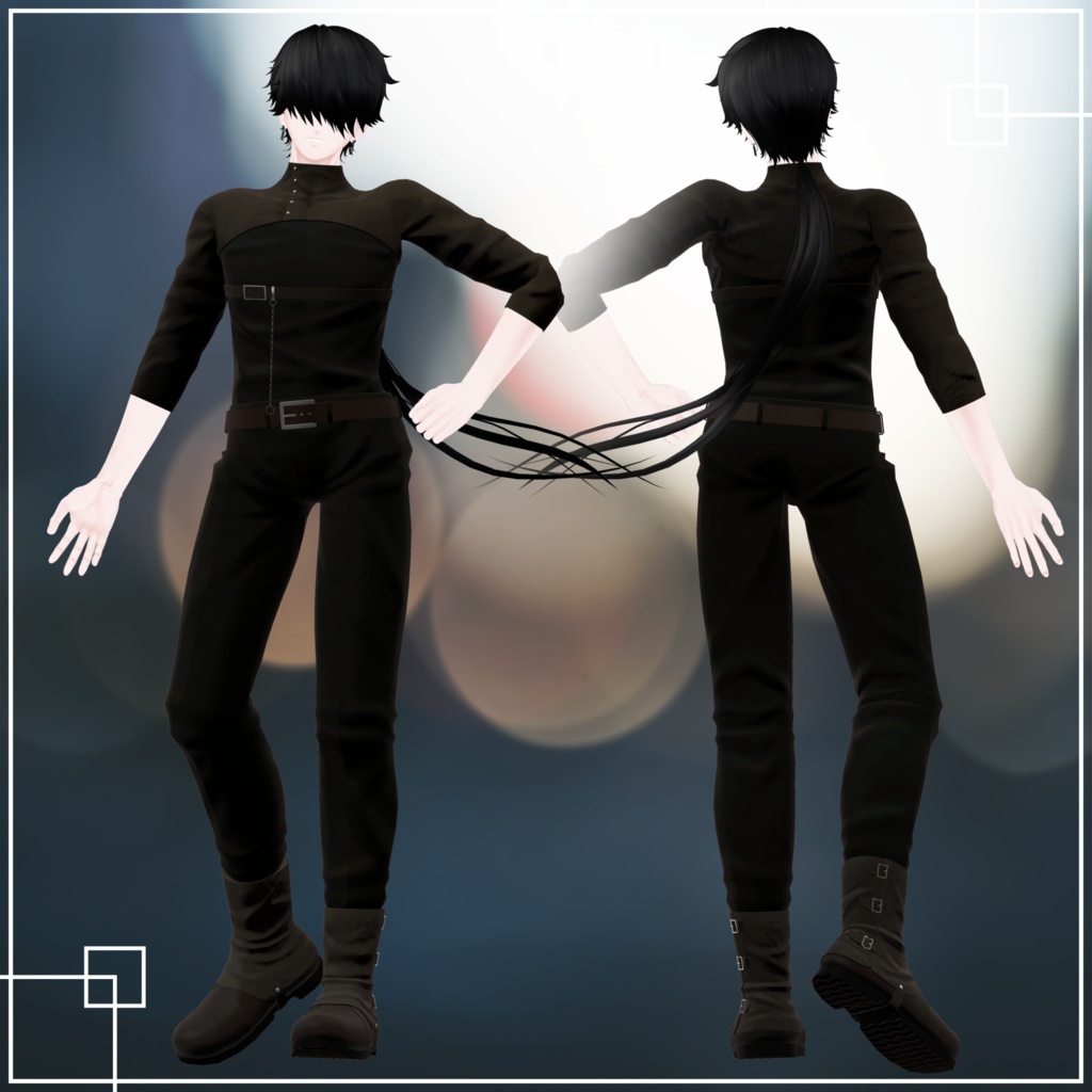 【VRChat想定アバター】フィル Ver.1.08