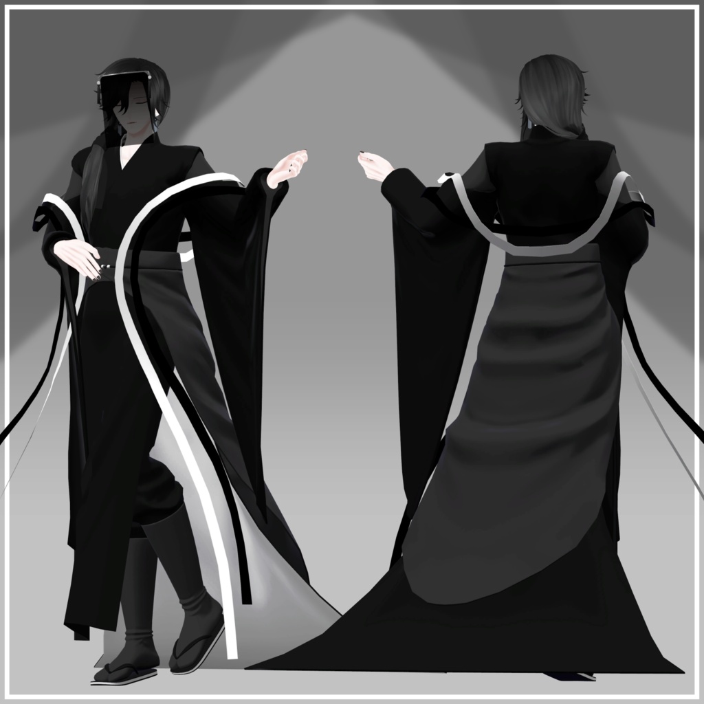 【VRChat想定アバター】よひとよ Ver.1.11