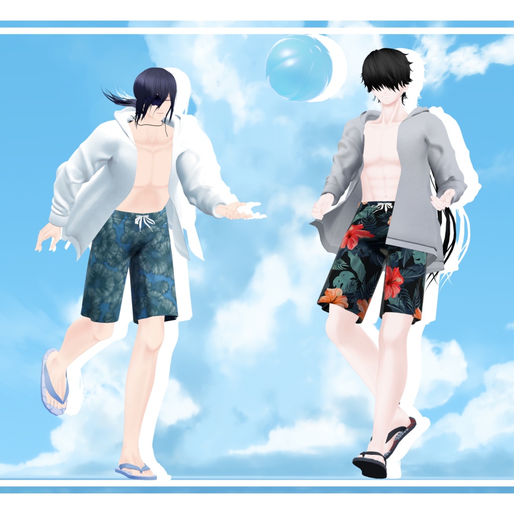 【VRChat向け】Andall_Swimsuit Ver.1.01
