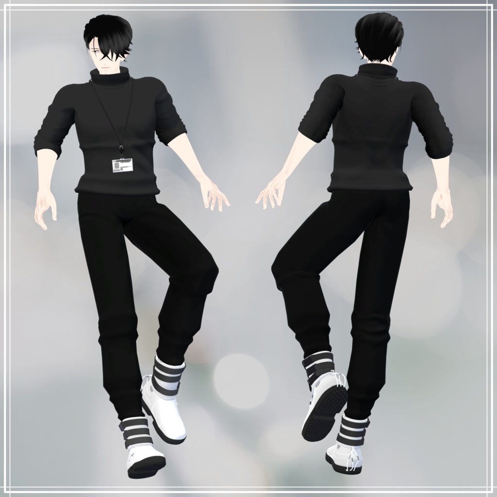 【VRChat想定アバター】ブレス Ver.1.01