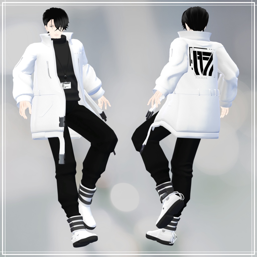 【VRChat想定アバター】ブレス Ver.1.01