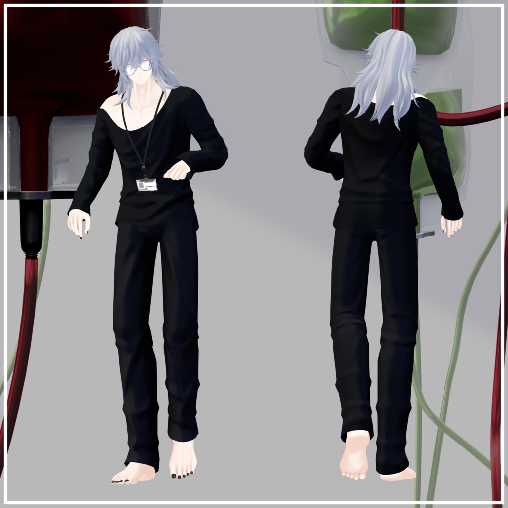 【VRChat想定アバター】ビトロ Ver.1.31