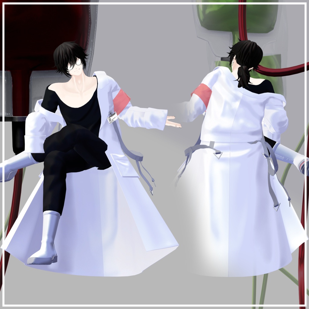 【VRChat想定アバター】ビトロ Ver.1.31