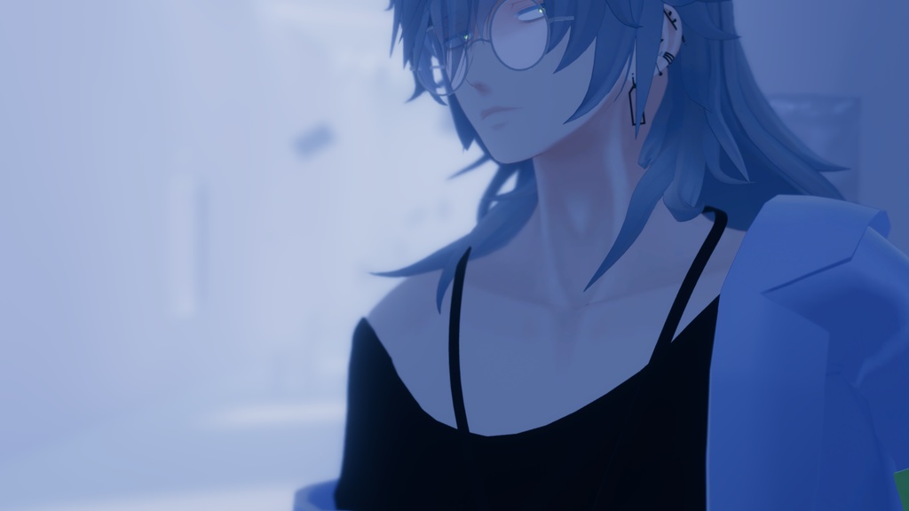 【VRChat向け】アンダルアバターヘアー 3