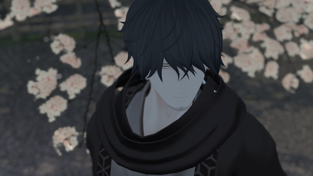 【VRChat向け】アンダルアバターヘアー 3