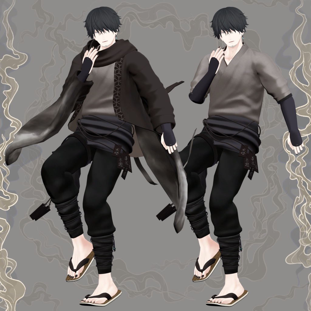 【VRChat想定アバター】煙滅 Ver.1.09