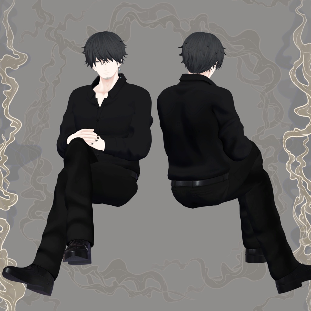 【VRChat想定アバター】煙滅 Ver.1.09